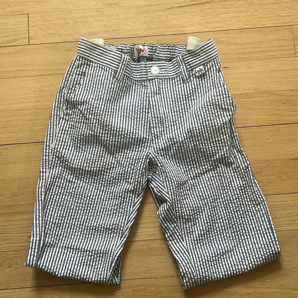 Boys Il Gufo Striped Pants